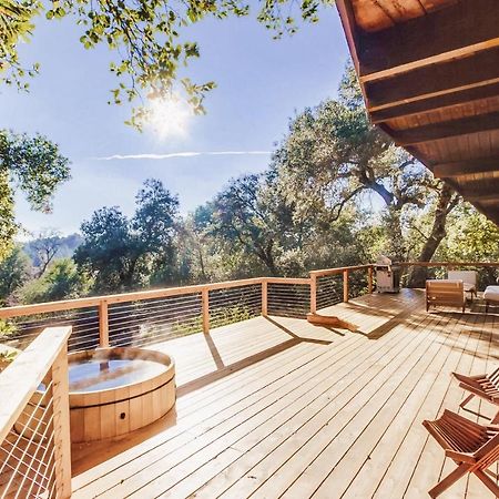 Hot Tub Disney Train Track In Julian Amazing Views エクステリア 写真