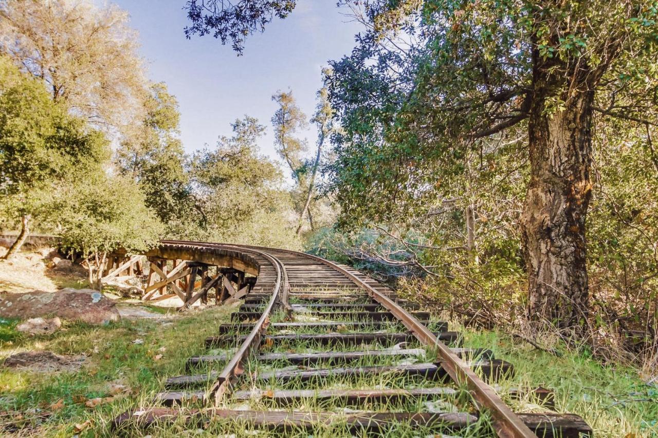 Hot Tub Disney Train Track In Julian Amazing Views エクステリア 写真