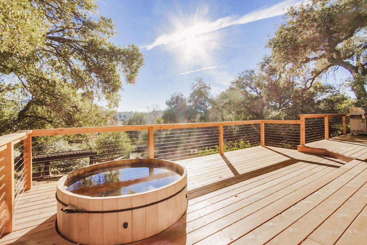 Hot Tub Disney Train Track In Julian Amazing Views エクステリア 写真