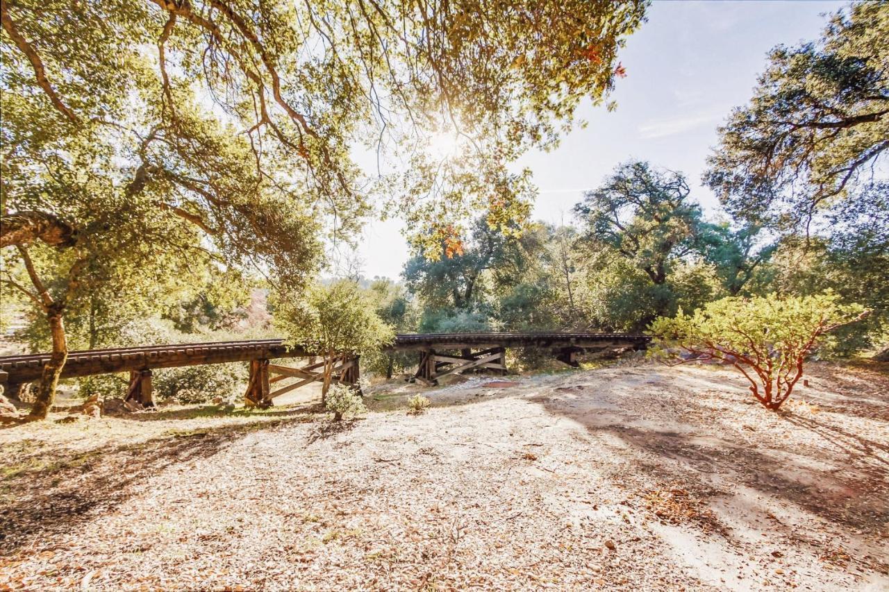 Hot Tub Disney Train Track In Julian Amazing Views エクステリア 写真